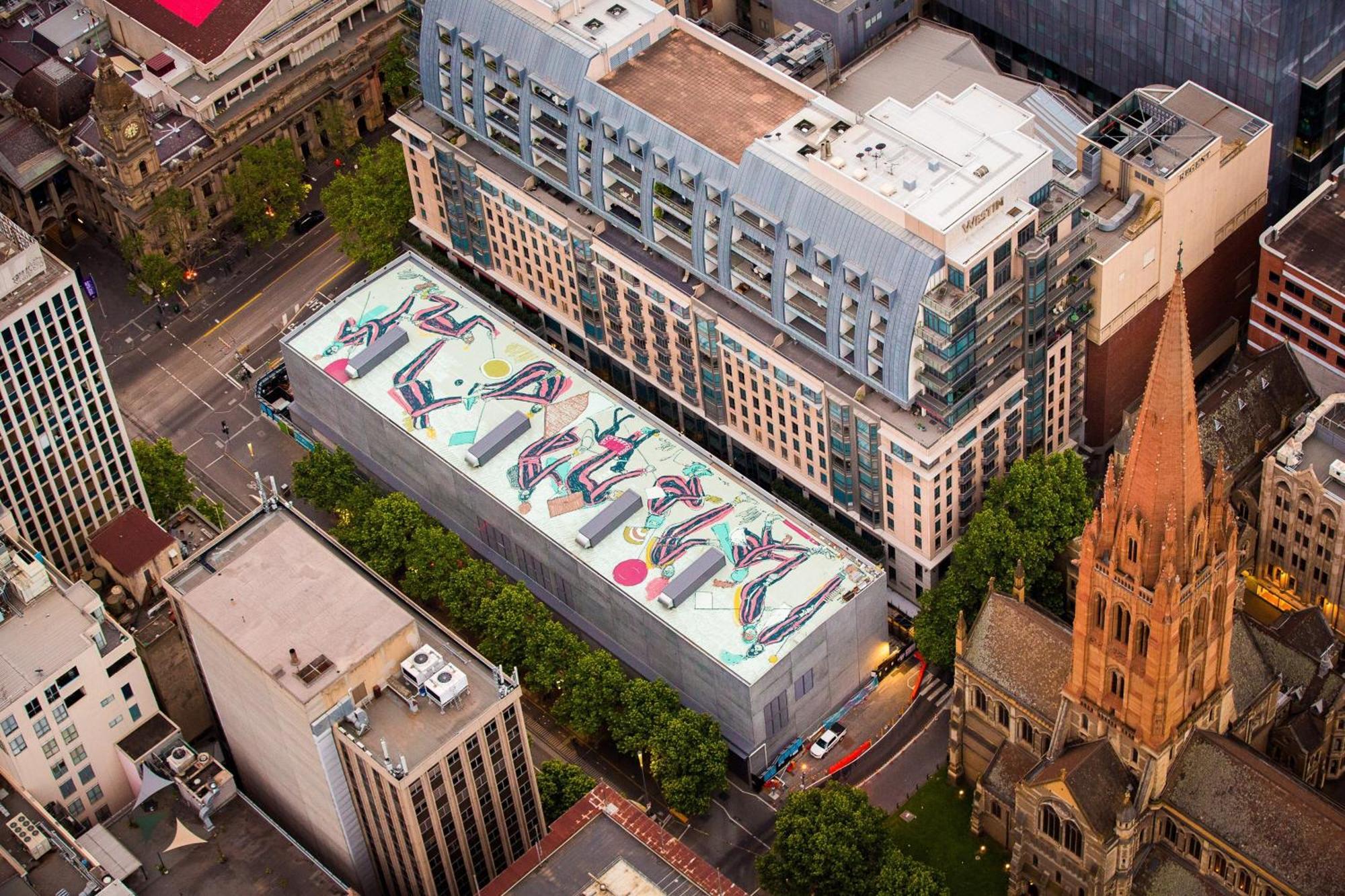 Hotel The Westin Melbourne Zewnętrze zdjęcie The rooftop of the Melbourne Museum